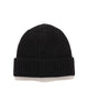 Stone Island 7 Gauge Geelong Wool Beanie Black, Headwear