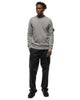 Stone Island 7 Gauge Lambswool Knit Crewneck Melange Grey, Sweaters