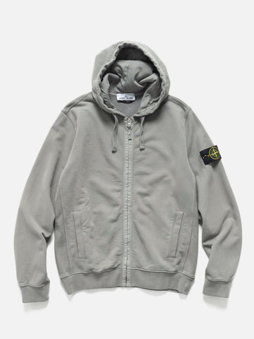 Stone-Island-Brushed-Organic-Cotton-Fleece-Zip-Up-Hoodie-Cement-1