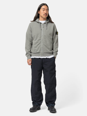 Stone-Island-Brushed-Organic-Cotton-Fleece-Zip-Up-Hoodie-Cement-2