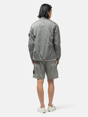 Stone Island Comfort-Fit Bermuda Shorts Pearl Grey, Shorts