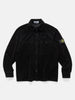 Stone Island Cotton Corduroy Overshirt Black, Overshirts