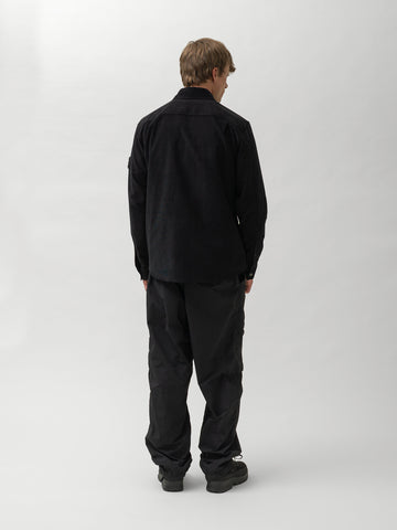 Stone Island Cotton Corduroy Shirt Black, Shirts