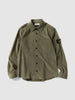 Stone Island Cotton Corduroy Shirt Military Green, Shirts