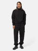 Stone Island Ghost Piece Cotton Wool Mock Neck Black, Sweatshirts