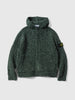 Stone Island Knit Hoodie Dark Green Melange, Sweaters