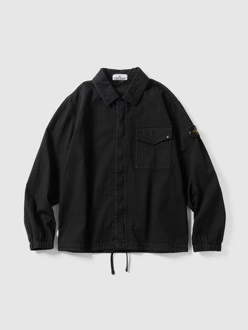 Stone Island Cotton Jacket Black, Jackets