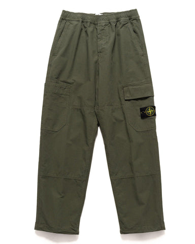 Stone Island Cotton Ripstop Relaxed Cargo Musk, Bottoms