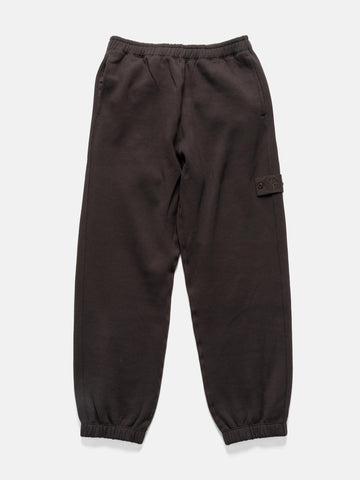Stone Island Ghost Piece Cotton Wool Fleece Sweatpants Dark Brown, Sweatpants