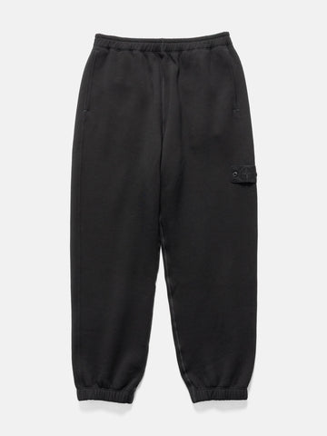 Stone Island Ghost Piece Cotton Wool Fleece Sweatpants Black, Sweatpants