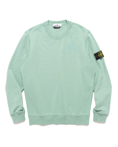 Stone Island Crewneck Sweatshirt #02 Light Green, Sweaters