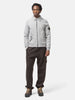 Stone Island Felted RWS Wool Coach Jacket Pearl Grey, Jackets
