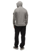 Stone Island Garment Dyed Cotton Fleece Hoodie Melange Grey, Sweaters