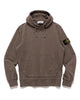 Stone Island Garment Dyed Cotton Fleece Hoodie Walnut, Sweaters