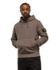 Stone Island Garment Dyed Cotton Fleece Hoodie Walnut, Sweaters