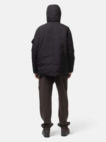Stone Island Ghost Piece Down Short Parka David-TC Dark Grey, Down Jackets