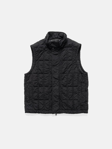 Stone Island Ghost Piece Nylon Smerigliato Vest Black, Vests