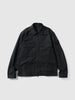 Stone Island Ghost Piece All Weather Cotton Canvas Overshirt Black, Shirts