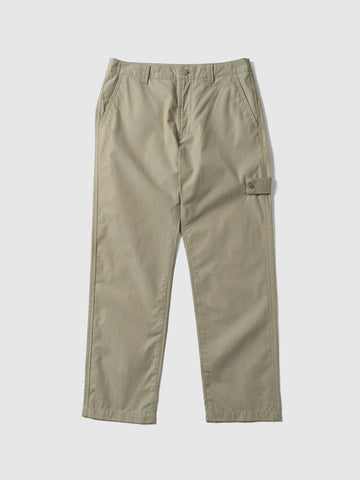 Stone Island Ghost Piece All Weather Cotton Canvas Pant Beige, Pants