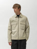 Stone Island Ghost Piece All Weather Cotton Canvas Overshirt Beige, Shirts