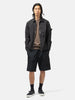 Stone Island Ghost Piece All Weather Cotton Canvas Shorts Black, Shorts