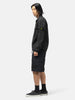 Stone Island Ghost Piece All Weather Cotton Canvas Shorts Black, Shorts