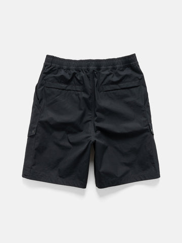 Stone Island Ghost Piece All Weather Cotton Canvas Shorts Black, Shorts