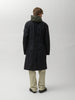 Stone Island Ghost Piece All Weather Cotton Canvas Trench Black, Coats