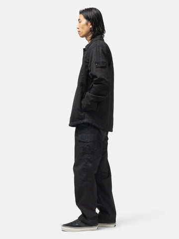 Stone Island Ghost Piece Cotton Cargo Trousers Black, Cargo Pants