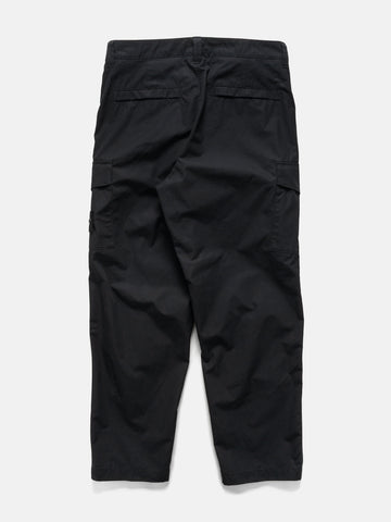 Stone Island Ghost Piece Cotton Cargo Trousers Black, Cargo Pants