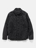 Stone Island Ghost Piece Cotton Linen Quilted Overshirt Black, Shirts