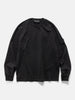 Stone Island Ghost Piece Cotton Stretch Sweatshirt Black, Sweatshirts