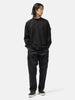 Stone Island Ghost Piece Cotton Stretch Sweatshirt Black, Sweatshirts
