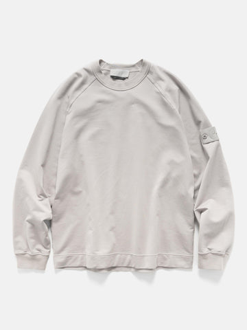 Stone Island Ghost Piece Cotton Stretch Sweatshirt Dust Grey, Sweatshirts