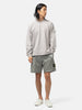 Stone Island Ghost Piece Cotton Stretch Sweatshirt Dust Grey, Sweatshirts