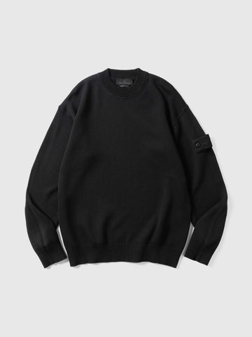 Stone Island Ghost Piece Knit Sweater Black, Sweaters