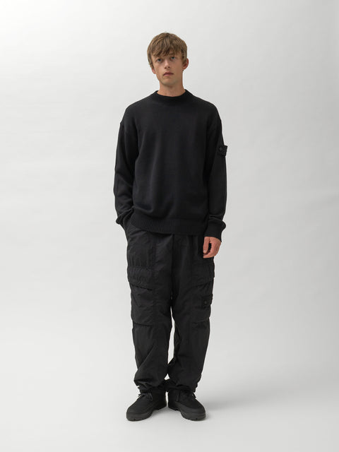 Stone Island Ghost Piece Knit Sweater Black, Sweaters