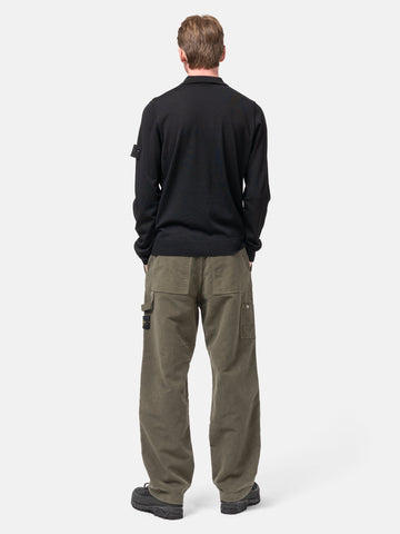 Stone-Island-Ghost-Piece-Light-RWS-Wool-LS-Polo-Sweater-Black-3