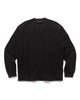 Stone Island Ghost Piece Stretch Organic Cotton Fleece Crewneck Black, Sweaters