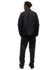 Stone Island Ghost Piece Weatherproof Cotton Canvas Overshirt Black, Outerwear