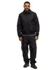 Stone Island Ghost Piece Weatherproof Cotton Canvas Short Coat Black, Outerwear