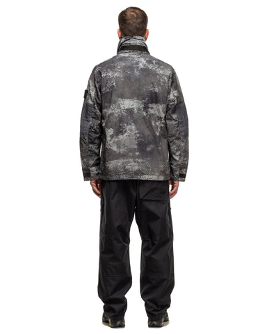 Stone Island Grey Dissolving Grid Jacket, Outerwear