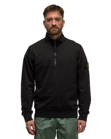 Stone Island Half-Zipper Sweatshirt Black, Sweaters