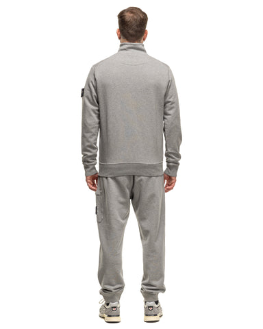 Stone Island Half-Zipper Sweatshirt Melange Grey, Sweaters