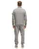 Stone Island Half-Zipper Sweatshirt Melange Grey, Sweaters