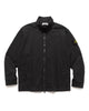 Stone Island Heavy Cotton Jersey Zip Jacket Black, Outerwear