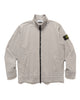 Stone Island Heavy Cotton Jersey Zip Jacket Grey, Outerwear