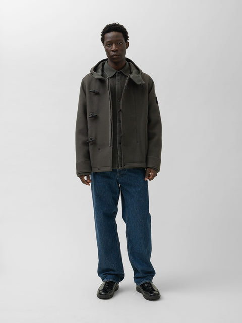 Stone Island Indigo Denim Medium Grainy Wash Loose Pant, Pants