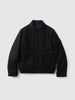 Stone Island Ghost Piece Wool Nylon Flannel Black, Jackets