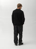 Stone Island LS Knit Polo Black, Polos